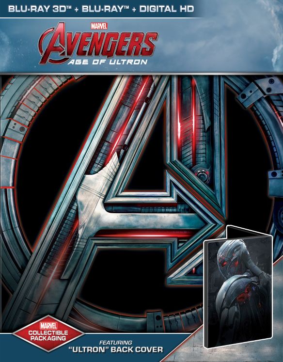  Avengers: Age of Ultron [Includes Digital Copy] [3D] [Blu-ray] [Only @ Best Buy] [Ultron SteelBook] [Blu-ray/Blu-ray 3D] [2015]