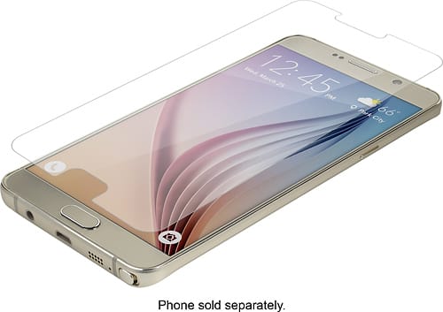 ZAGG - InvisibleShield HD Glass Screen Protector for Samsung Galaxy Note5 Cell Phones - Clear - Angle