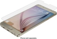 Angle Zoom. ZAGG - InvisibleShield HD Clear Screen Protector for Samsung Galaxy S6 edge+ Cell Phones - Clear.