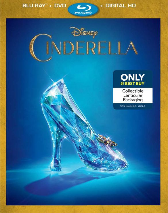  Cinderella [Includes Digital Copy] [Blu-ray/DVD] [Lenticular Packaging] [Only @ Best Buy] [2015]