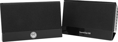 Front Standard. Accessory Power - GOgroove SoundClip 2.0 Portable Speaker System.