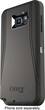 OtterBox - Defender Series Holster Case for Samsung Galaxy Note 5 Cell Phones - Black - Larger Front