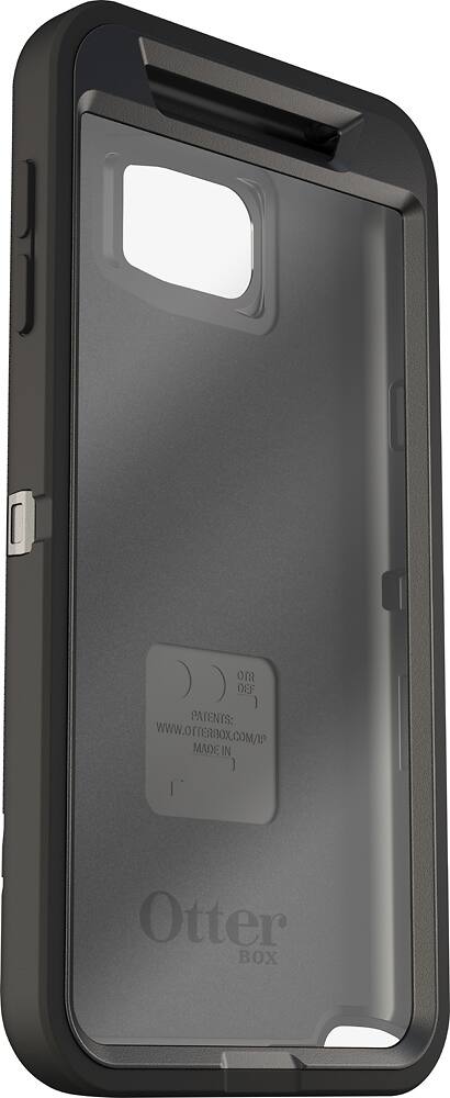 Alt View 15. OtterBox - Defender Series Holster Case for Samsung Galaxy Note 5 Cell Phones - Black.