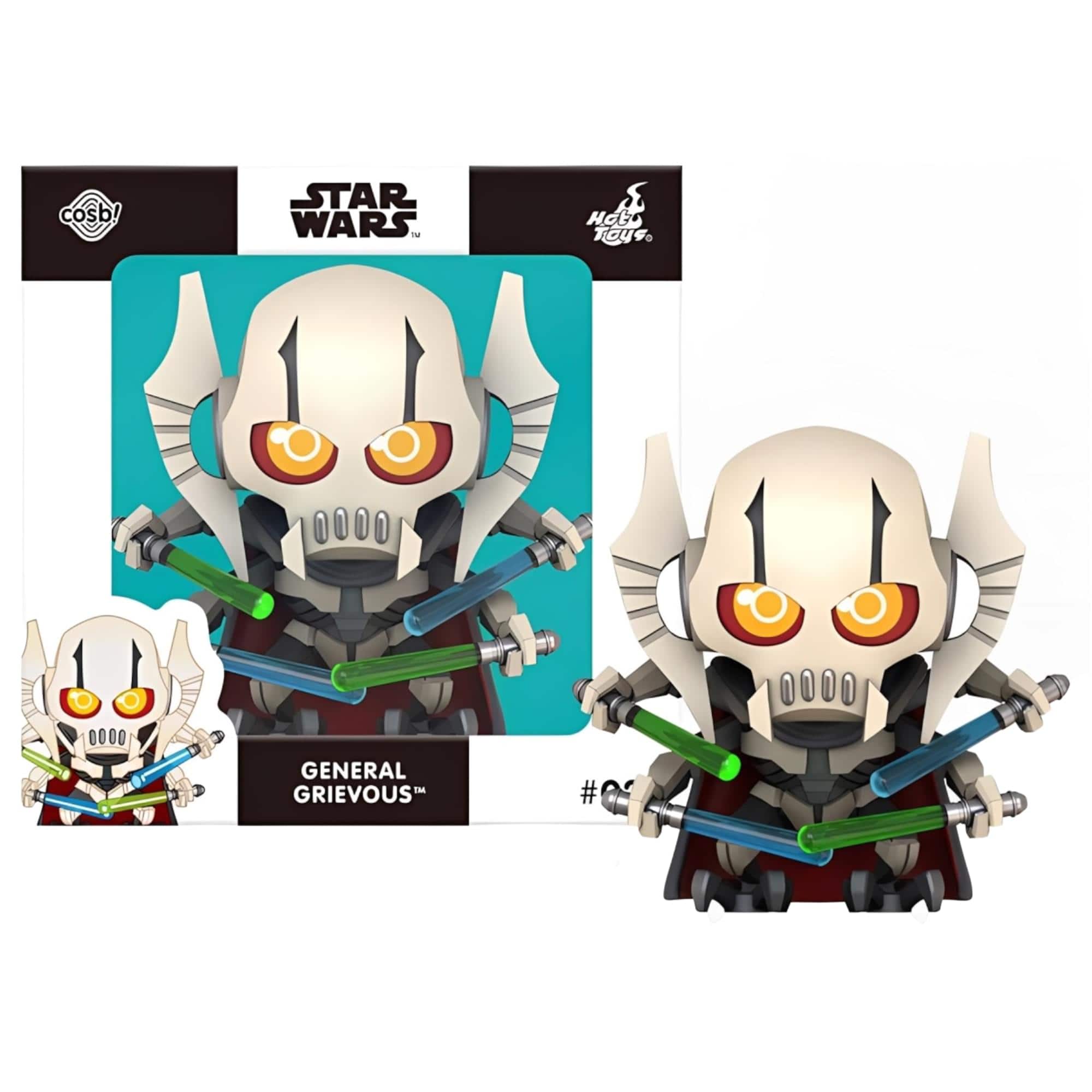 Hot Toys - Star Wars Cosbi Bobble Head | General Grievous #29 - White price history on PriceWatchPro