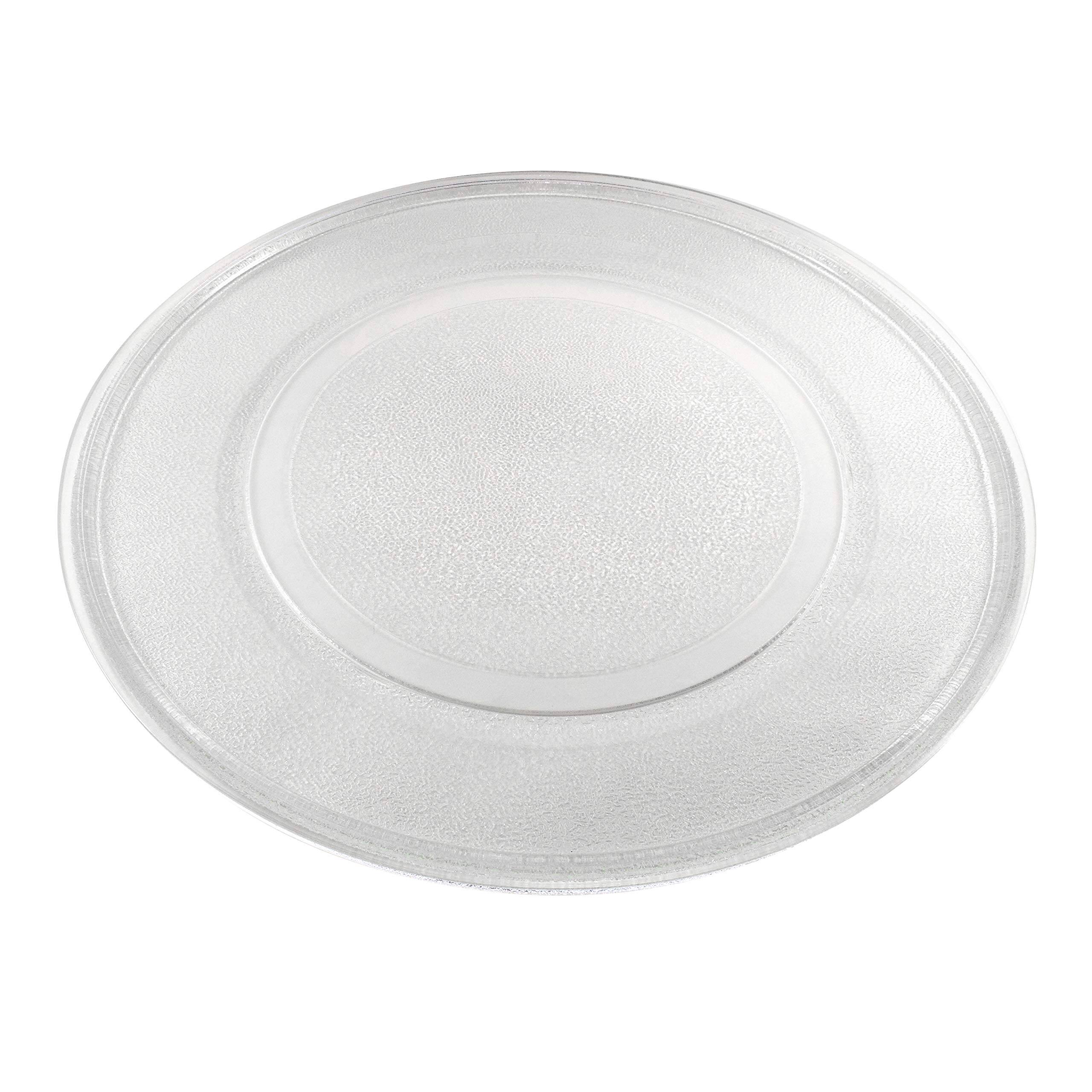 Alt View 1. HQRP - 15.5-inch Glass Turntable Tray for GE WB49X0690 WB49X690 JE1540AW01 JE1550GW01 JE1640AB01 JE1650AA01 Microwave.