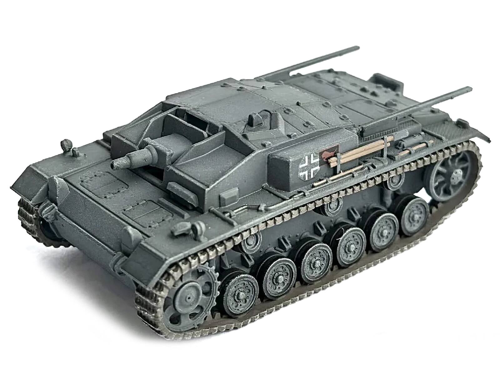 Alt View 3. Dragon Models - Germany StuG. III Ausf.E Tank "StuG.Abt. 191, Klin, Russia" (1941) German Army 1/72 Plastic Model by Dragon Models.