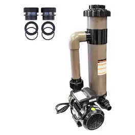Swimline - Hydrotools 70026HCK Cartridge Pool Filter Complete System 2220 GPH Pump