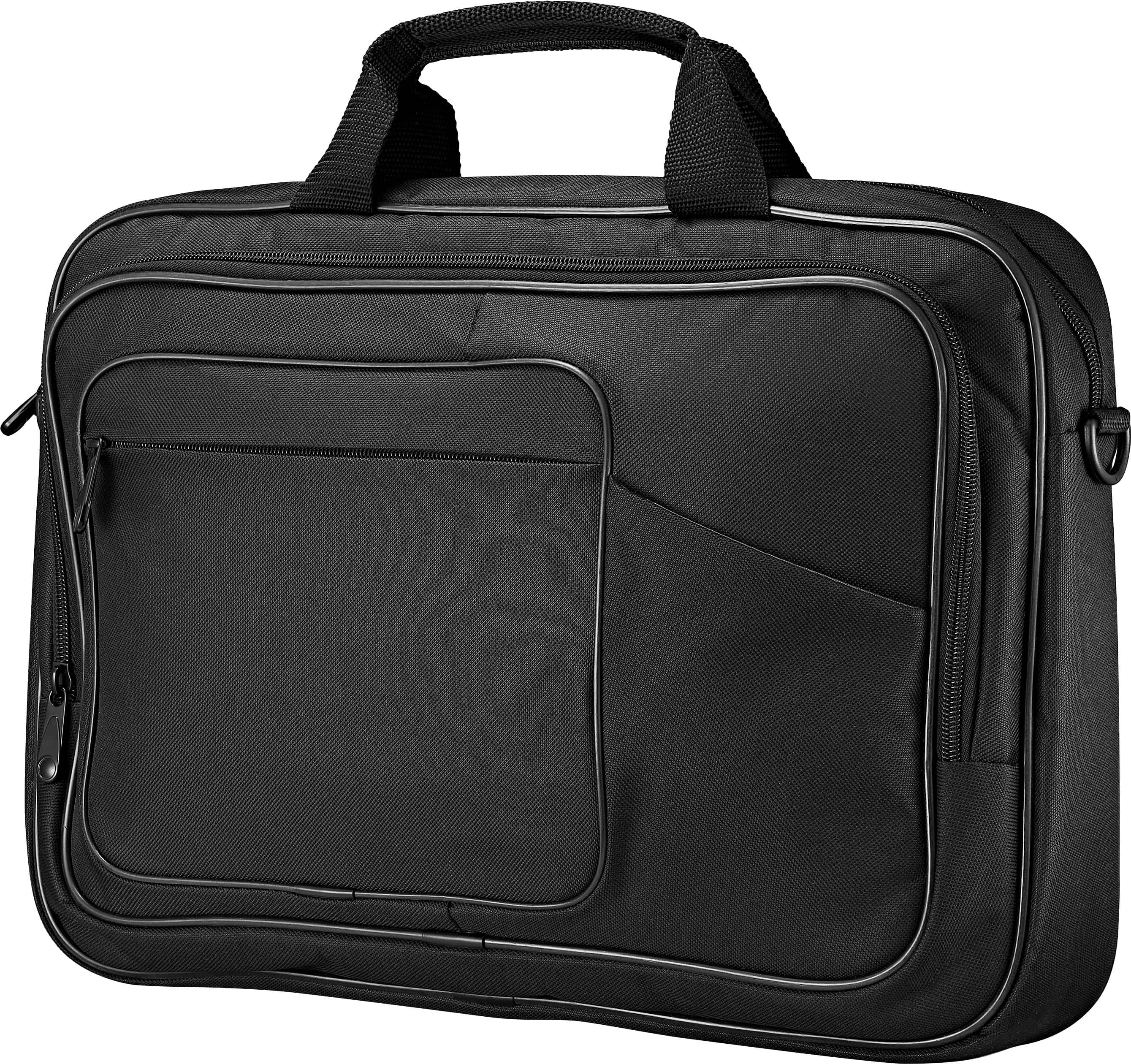 Alt View 1. Insignia™ - Laptop Briefcase for 15.6" Laptop - Black.