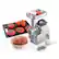 Alt View 11. Chef'sChoice - 720 Professional Commercial Food/Meat Grinder with Three-Way Control Switch for Grinding Stuffing & Reverse - Silver.