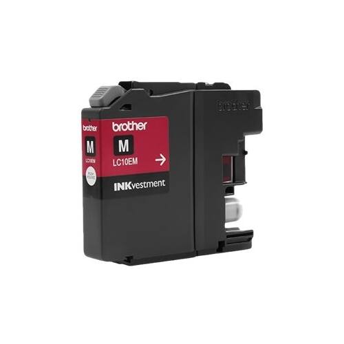 Alt View 12. Brother - LC10EM XXL Super High-Yield INKvestment Ink Cartridge - Magenta - Magenta.