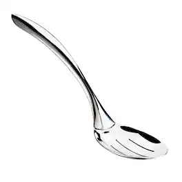 Cuisipro - Stainless Steel Mini Tempo Slotted Serving Spoon - Silver