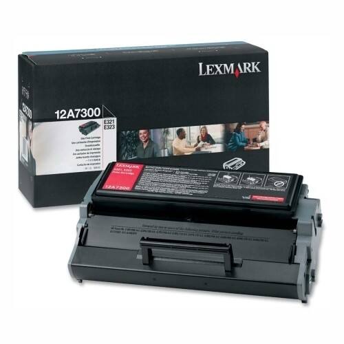 Front Standard. Lexmark - Toner Cartridge - Black.