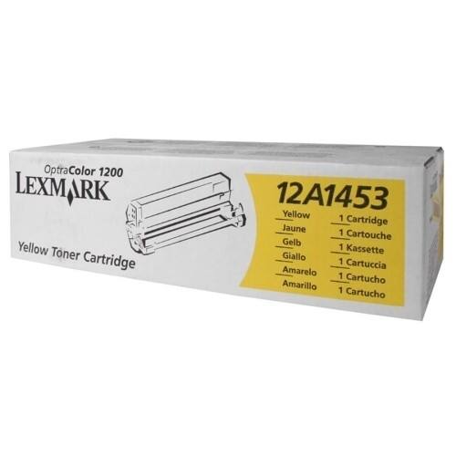 Front Standard. Lexmark - Toner Cartridge - Yellow.