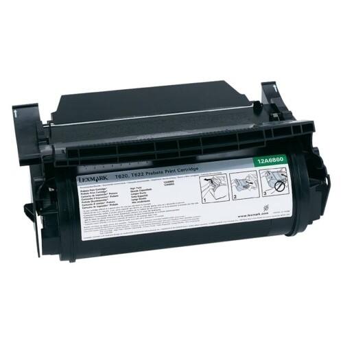 Front Standard. Lexmark - Toner Cartridge - Black.