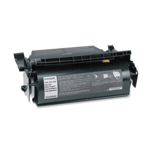Front Standard. Lexmark - Toner Cartridge - Black.