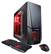 Front. CyberPowerPC - Gamer Ultra Desktop - AMD A10-Series - 8GB Memory - 2TB Hard Drive - Black/Red.