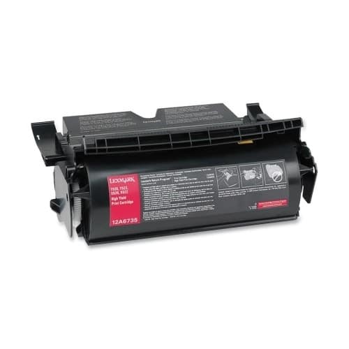 Front Standard. Lexmark - Toner Cartridge - Black.