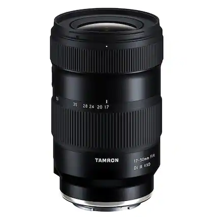 50
35
28 24 20 17
TAMRON
F/4 17-50mm Di III VXD