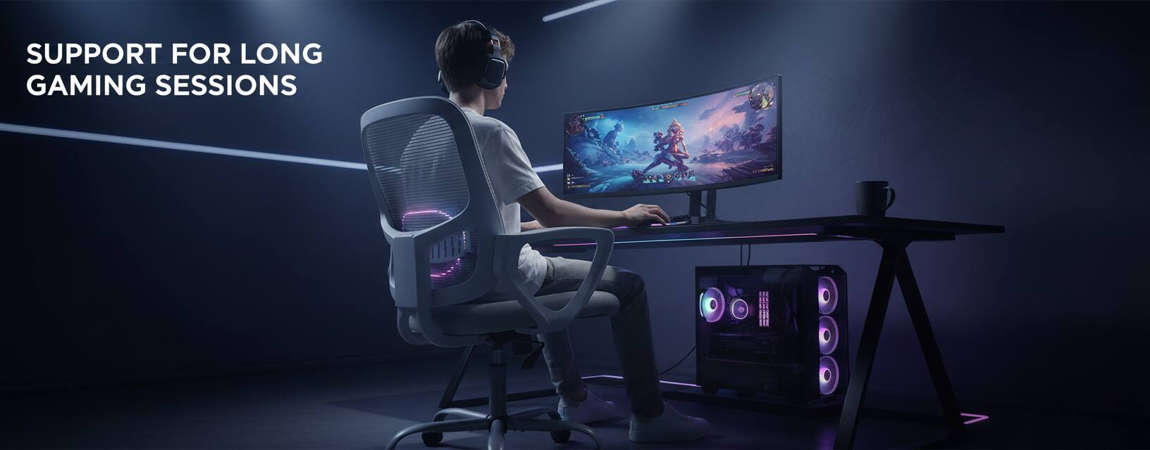 SUPPORT FOR LONG GAMING SESSIONS