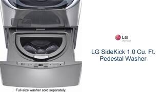 Features: LG SideKick 1.0 Cu. Ft. Pedestal Washer