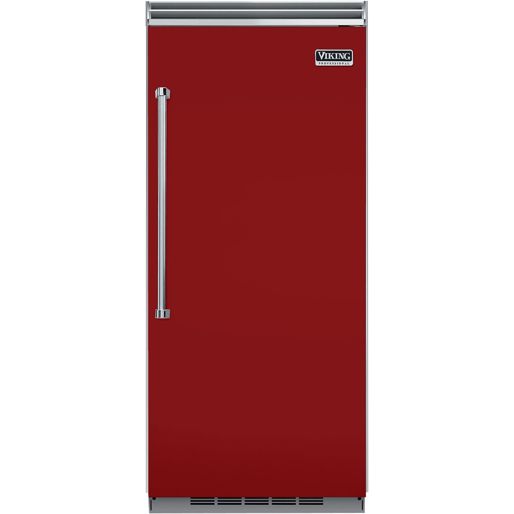 Viking – Professional 5 Series Quiet Cool 19.2 Cu. Ft. Upright Freezer – Apple red