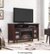 Alt View Zoom 11. Bell'O - Media Cabinet with Built-In Electric Fireplace for Most Flat-Panel TVs Up to 65" - Espresso.