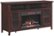 Alt View Zoom 12. Bell'O - Media Cabinet with Built-In Electric Fireplace for Most Flat-Panel TVs Up to 65" - Espresso.