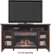 Alt View Zoom 13. Bell'O - Media Cabinet with Built-In Electric Fireplace for Most Flat-Panel TVs Up to 65" - Espresso.