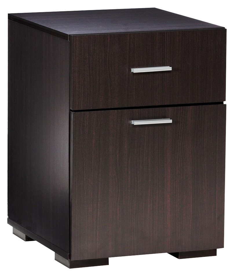 Comfort Products Inc. - Olivia 2-Drawer File Cabinet - Espresso