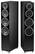 Front. Wharfedale - Diamond 240 6.5" 3-Way Floorstanding Speakers (Pair) - Black.