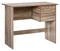 Comfort Products Inc. - Adina 2-Drawer Writing Desk - Walnut-Front_Standard
