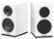 Front Zoom. Wharfedale - Diamond Series 2-Way Bookshelf Speakers (Pair) - White.