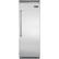 Front. Viking - Professional 5 Series Quiet Cool 17.8 Cu. Ft. Refrigerator - Stainless Steel.