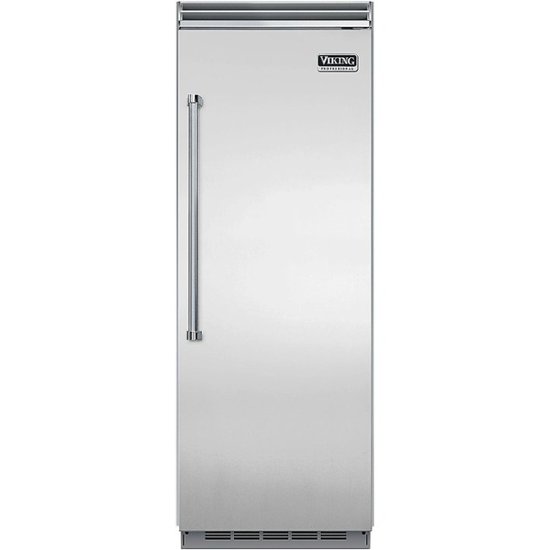 Viking – Professional 5 Series Quiet Cool 17.8 Cu. Ft. Refrigerator – Stainless steel