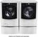Alt View 15. LG - 9.0 Cu. Ft. 14-Cycle Smart Wi-Fi Electric SteamDryer - Sensor Dry and TurboSteam - White.