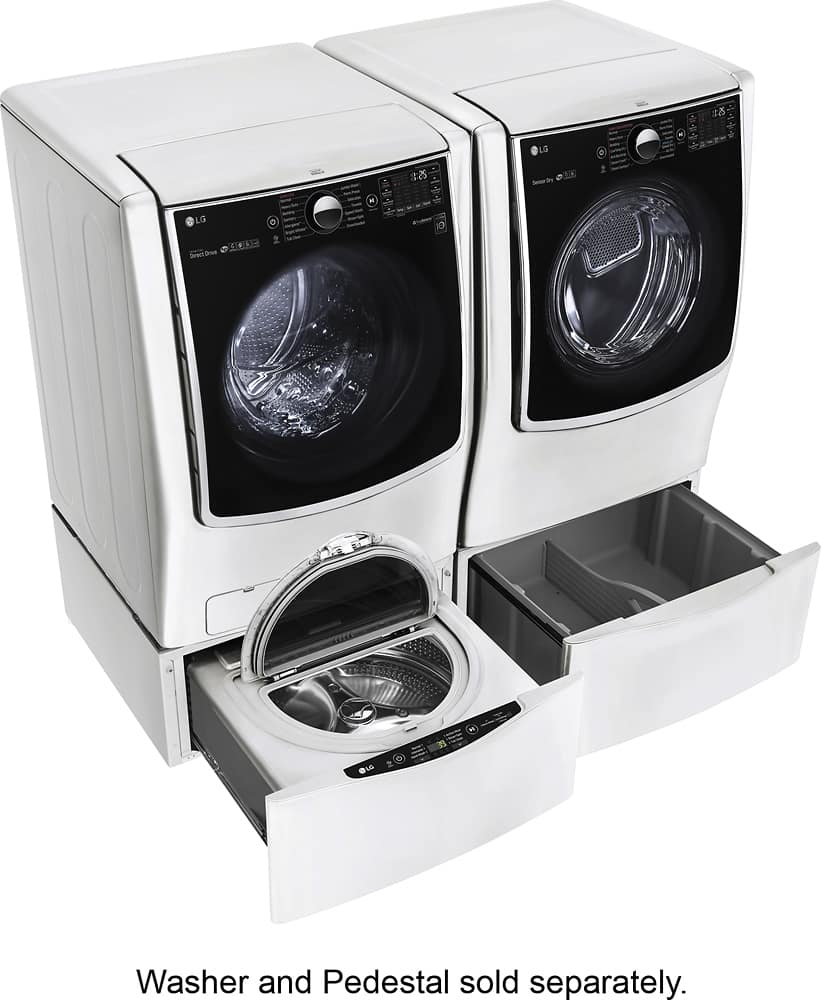 Customer Reviews Lg 9 0 Cu Ft 14 Cycle Smart Wi Fi Electric Steamdryer Sensor Dry And