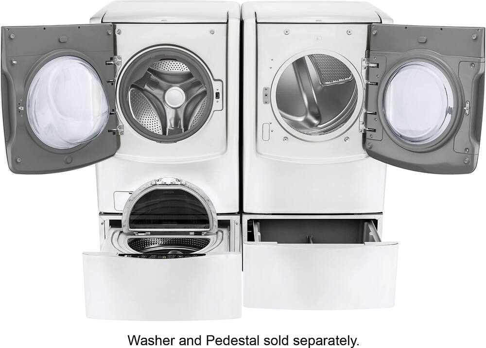 Customer Reviews Lg 9 0 Cu Ft 14 Cycle Smart Wi Fi Electric Steamdryer Sensor Dry And