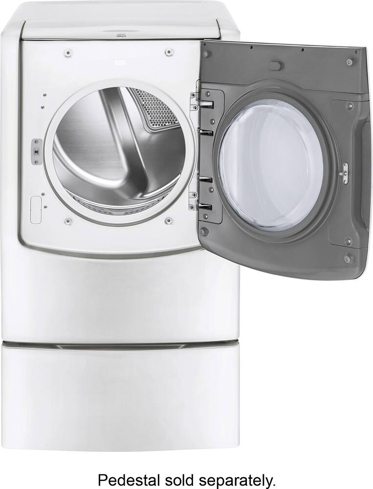 Customer Reviews Lg 9 0 Cu Ft 14 Cycle Smart Wi Fi Electric Steamdryer Sensor Dry And