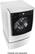 Alt View 6. LG - 9.0 Cu. Ft. 14-Cycle Smart Wi-Fi Electric SteamDryer - Sensor Dry and TurboSteam - White.