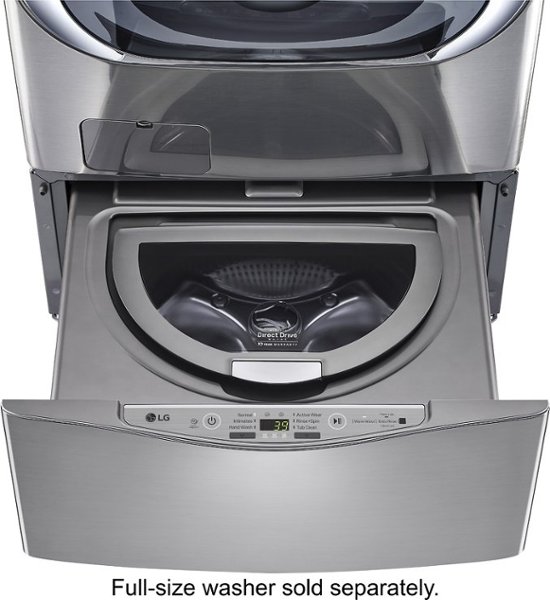 LG TurboWash 3D 4.8-cu ft Agitator Smart Top-Load Washer (Graphite Steel)  ENERGY STAR in the Top-Load Washers department at