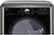 Alt View Zoom 2. LG - 7.4 Cu. Ft. 14-Cycle Smart Wi-Fi Electric SteamDryer - Sensor Dry and TurboSteam - Graphite Steel.