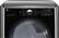 Alt View 2. LG - 7.4 Cu. Ft. 14-Cycle Smart Wi-Fi Electric SteamDryer - Sensor Dry and TurboSteam - Graphite Steel.