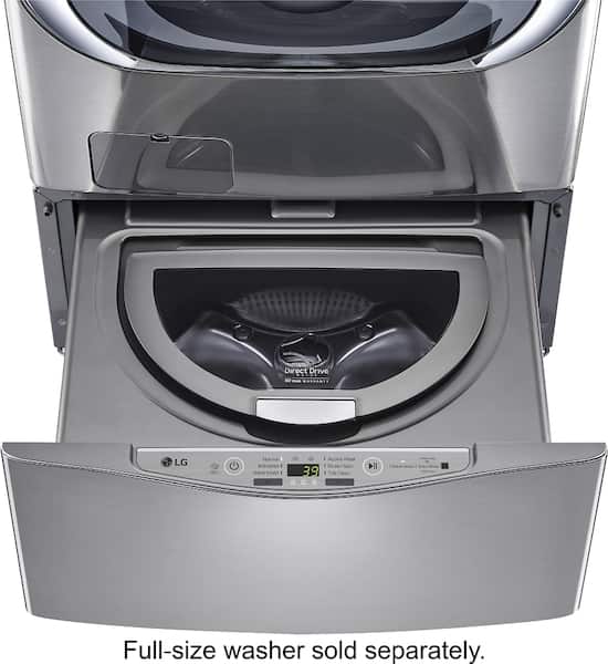 LG SideKick 1.0 Cu. Ft. High Efficiency Smart Top Load Pedestal