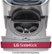 Alt View 15. LG - SideKick 1.0 Cu. Ft. High-Efficiency Smart Top Load Pedestal Washer with 3-Motion Technology - Graphite Steel.