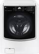 LG - 5.2 Cu. Ft. 14-Cycle High-Efficiency Front-Loading Washer with Steam and Wi-Fi Connectivity - White - Larger Front