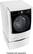Alt View 1. LG - 5.2 Cu. Ft. 14-Cycle Front-Loading Smart Wi-Fi Washer with TurboWash and Steam - White.