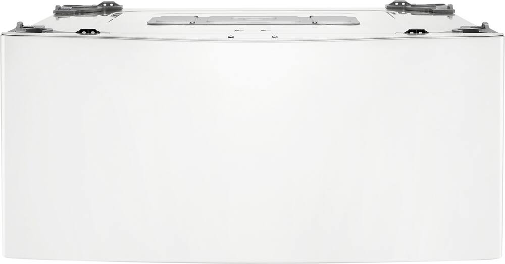 Alt View 1. LG - SideKick 1.0 Cu. Ft. High-Efficiency Smart Top Load Pedestal Washer with 3-Motion Technology - White.