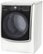 Left Zoom. LG - 7.4 Cu. Ft. 14-Cycle Smart Wi-Fi Gas SteamDryer with Sensor Dry and TurboSteam - White.