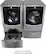 Alt View 11. LG - 5.2 Cu. Ft. High-Efficiency Smart Front Load Washer with Steam and TurboWash Technology - Graphite Steel.