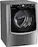 Angle. LG - 9.0 Cu. Ft. Smart Gas Dryer with Steam and Sensor Dry - Graphite Steel.
